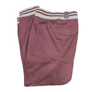 Torrid Womens Drawstring Poplin Wild Ginger Athletic Jogger Mauve Plus Size 2X